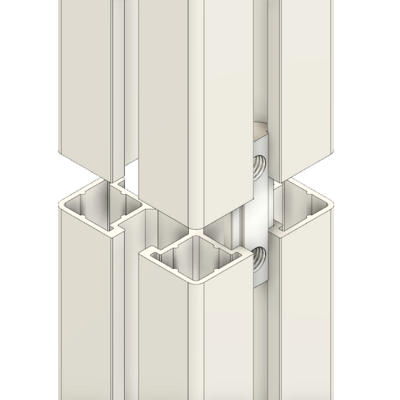 41-320-0 MODULAR SOLUTIONS PROFILE FASTNER<br>40MM LONG ROLL IN T-SLOT BAR